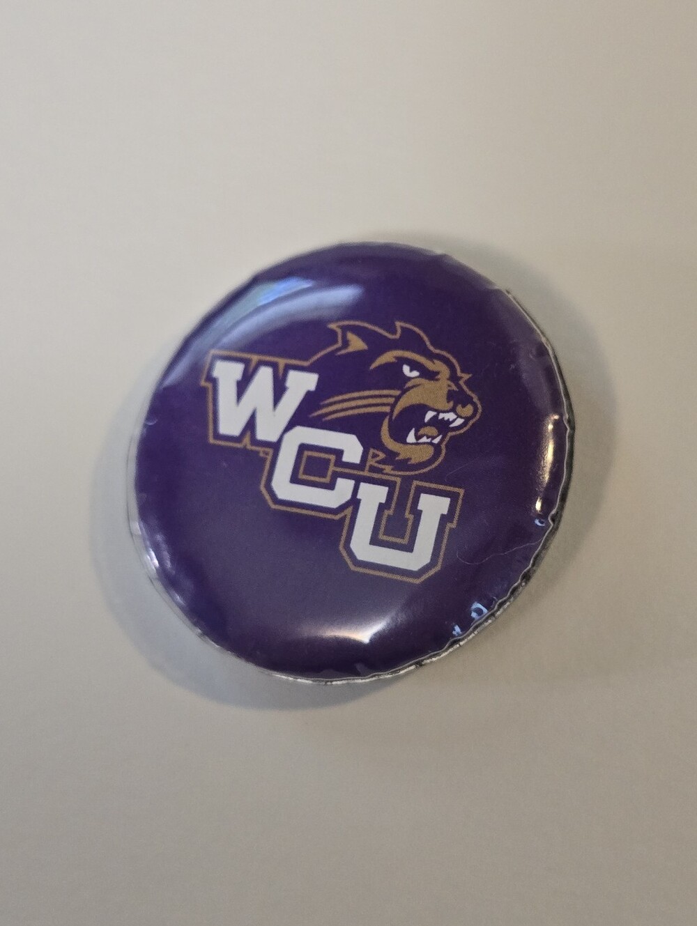 WCU Purple Button